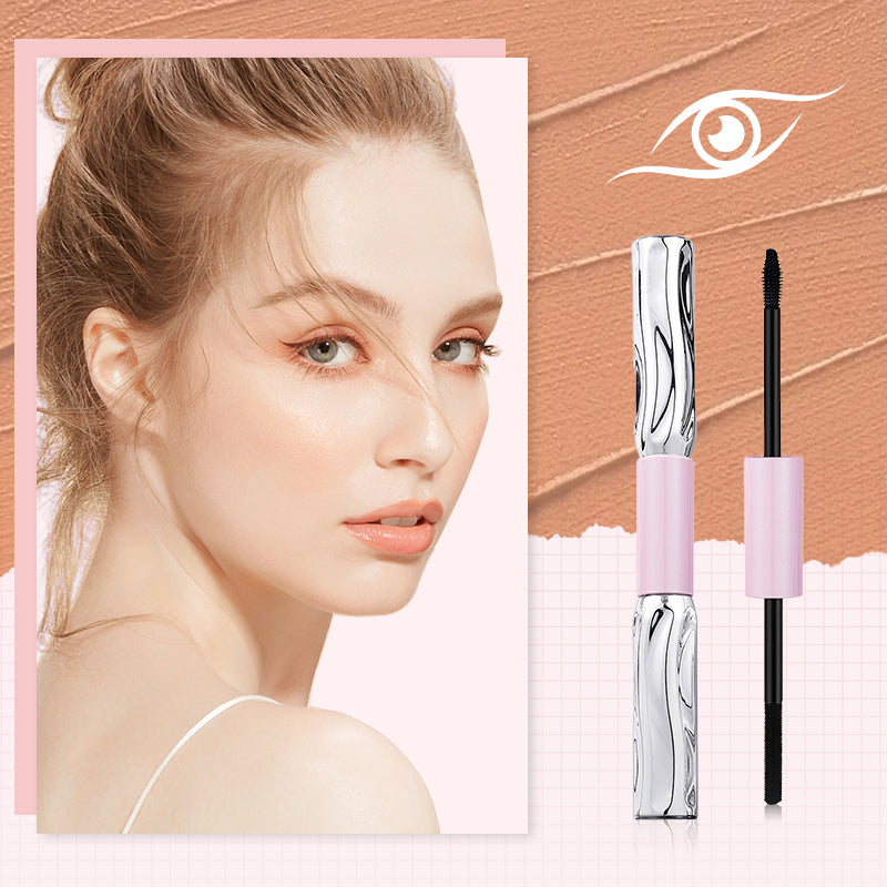 📢📢KÖP 1 FÅ 1 GRATIS !! ⏰2-i-1 Långvarig Volym- och Curl-mascara