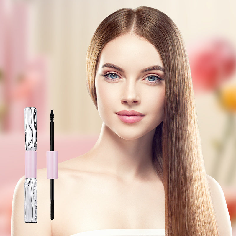 📢📢KÖP 1 FÅ 1 GRATIS !! ⏰2-i-1 Långvarig Volym- och Curl-mascara