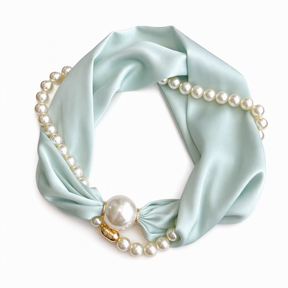 ⏳Tidsbegränsad 50% rabatt⏰Pärlhalsband med sjal🫧📿